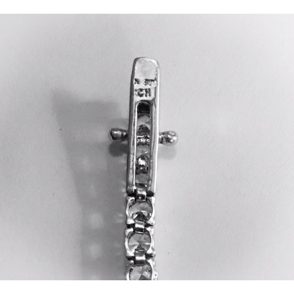 Sterling Silver Tennis Bracelet - Picture 4 of 7